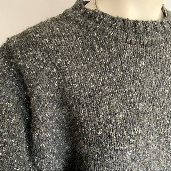 v i n t a g e :: Slouchy Grunge Grandpa Knit Wool Sweater - Picture 3 of 8